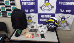 Universitário é preso pela GMD, por tráfico de drogas