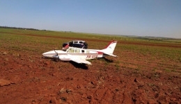 Aeronave é apreendida em MS com mais de 1t de cocaína