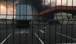 Fogo no Atacadão mobiliza bombeiros e assusta moradores