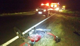 Agora: corpo é encontrado ao lado de moto na MS-156