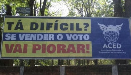 Douradenses vão as ruas para dizer não a compra de votos