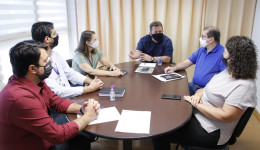 Câmara de Dourados recebe visita dos diretores do Previd