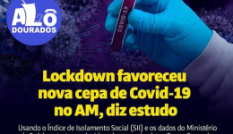 Lockdown favoreceu nova cepa de Covid-19 no AM, diz estudo