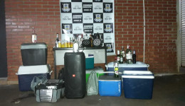 Guarda Municipal acaba com festaça em Dourados