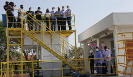 Obra de saneamento é entregue em Corumbá