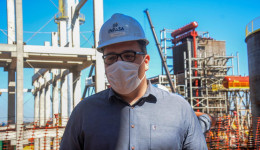 Alan Guedes acompanha lançamento da 2ª fase de obras da Inpasa 