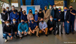 Cinco novos integrantes são empossados no Rotary Água Boa