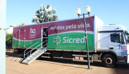 Atendimentos gratuitos seguem em Dourados pela unidade móvel do Hospital de amor 