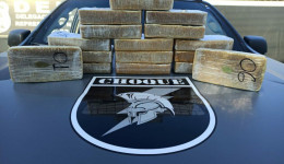 Homem de 31 anos é preso com 16 kg de cocaína