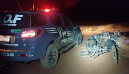 Traficantes usam bicicletas para transportar Skank e maconha
