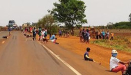 Povos indígenas voltam a bloquear rodovias em protesto ao Marco Temporal