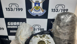 Moto furtada é apreendida, moto era usada para transportar maconha