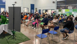 100 pessoas aderem a primeira palestra do Programa Recalcula