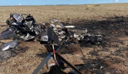 Helicóptero com cocaína cai entre Ponta Porã e Dourados