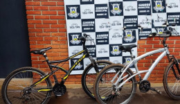 Guarda Municipal de Dourados recupera 2 bicicletas furtadas