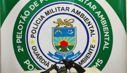 PMA flagra caçador e apreende revólver com 6 munições