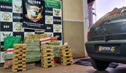 Defron apreende mais de meia tonelada de maconha na MS-166