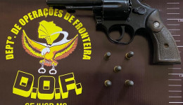 Homem é preso por porte ilegal de arma de fogo em Dourados