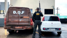 DOF apreende carro a ‘serviço do crime’ na MS-462
