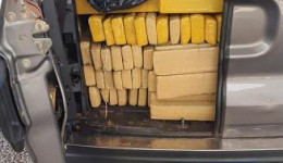 Hóspede de hotel é preso pela PF com 965 quilos de maconha