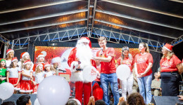 A programação do Natal Brilhante, tem início dia 09 de dezembro com o acendimento das luzes e apresentação cultural.