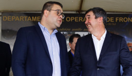 Em Dourados, Riedel deixa claro o respeito e a parceria política com Alan Guedes
