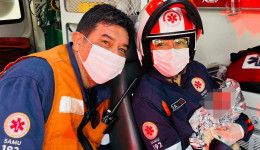 Equipe “motolância” SAMU realiza parto no bairro Canaã I