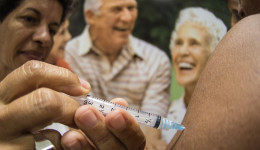 Campanha contra gripe imuniza 40% do público-alvo no país