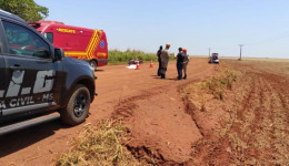 Acidente entre carro e motocicleta mata idoso de 61 anos