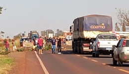 BR-463 BLOQUEADA POR INDÍGENAS