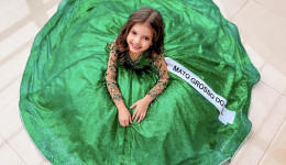 Douradense é eleita mini miss Brasil de Las Américas