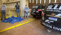 Cocaína apreendida pela PRF em incinerada em Dourados