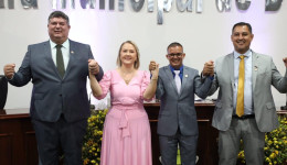 Nova mesa da câmara de Dourados é eleita por unanimidade