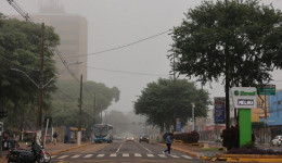Semana começa gelada em Dourados, com nevoeiro e mínima de 6ºC