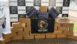 Indivíduo é preso com 775 quilos de maconha na MS-156