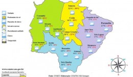 Terça-feira pode marcar retorno da chuva em Mato Grosso do Sul
