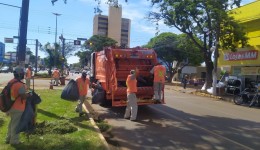 Serviço de limpeza urbana é suspenso em Dourados