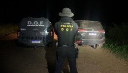 Camionete furtada em São Paulo foi recuperada pelo DOF durante a operação