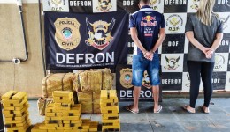 Defron apreende 250 quilos de maconha em Dourados; 2 são presos