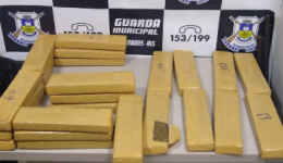 Jovem é preso pela Guarda Municipal com 25 tabletes de maconha em Dourados