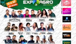 Shows da 56ª Expoagro vão contemplar sertanejo, pop, eletrofunk e gospel