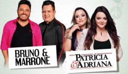 Bruno & Marrone e Patrícia & Adriana são atrações da Expoagro neste sábado