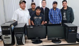 Prefeitura disponibiliza computadores para uso nas aldeias Jaguapiru e Bororó