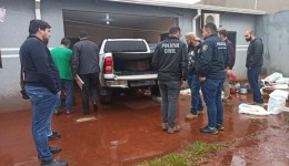 Caminhonete roubada em Ponta Porã é recuperada no Paraguai