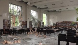 Forças russas atacam universidade em Mykolaiv