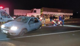 Motorista que capotou carro na BR-163 tem morte cerebral e família autoriza doação de órgãos em Dourados