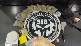 Motorista de aplicativo que fazia entrega de drogas em bares de Dourados é preso pelo SIG