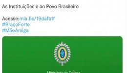 Forças Armadas reafirmam que são o poder moderador e que garantirão a liberdade de expressão e a livre manifestação do povo no Brasil