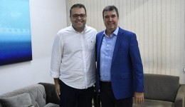 Alan Guedes alinha novos investimentos para Dourados em reunião com Riedel