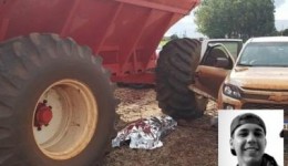 Jovem morre atropelado por equipamento agrícola em Caarapó